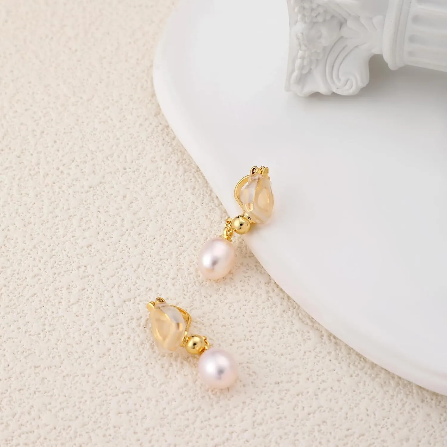 3Pcs Ear Cuff Earrings for Women, 14K Gold Plated Gold Ear Cuffs Non Pierced Ear Clips Cartilage Wrap Ear Cuff CZ Earring Set for Women Trendy Jewelry