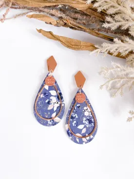 BLUE ORIENTAL TEARDROPS