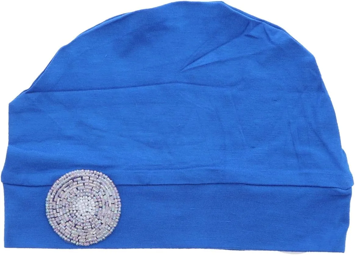 Chemo Beanie Sleep Cap Ultra Soft with Lavender Bling