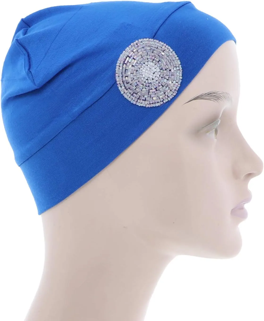 Chemo Beanie Sleep Cap Ultra Soft with Lavender Bling