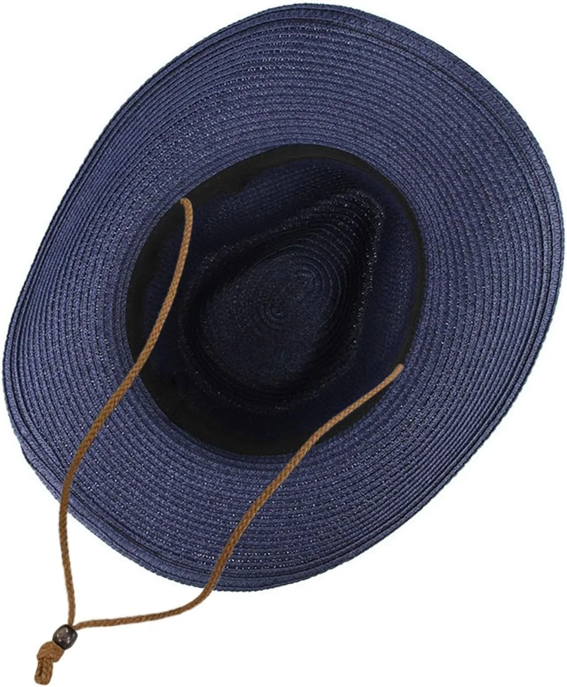 Classic Felt Cowboy Cowgirl Hats for Women Men Belt Buckle Retro Felt Panama Hat Western Style for Safari Fishing
