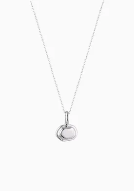Contour Necklace_Silver