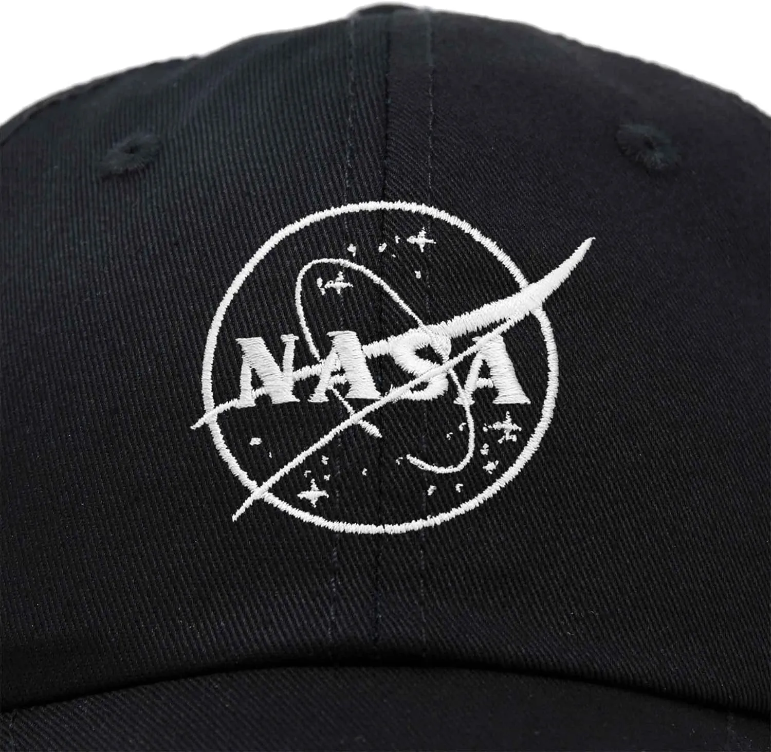 DALIX NASA Meatball Insignia Worm Logo Kids Hat Baseball Cap Girls Boys