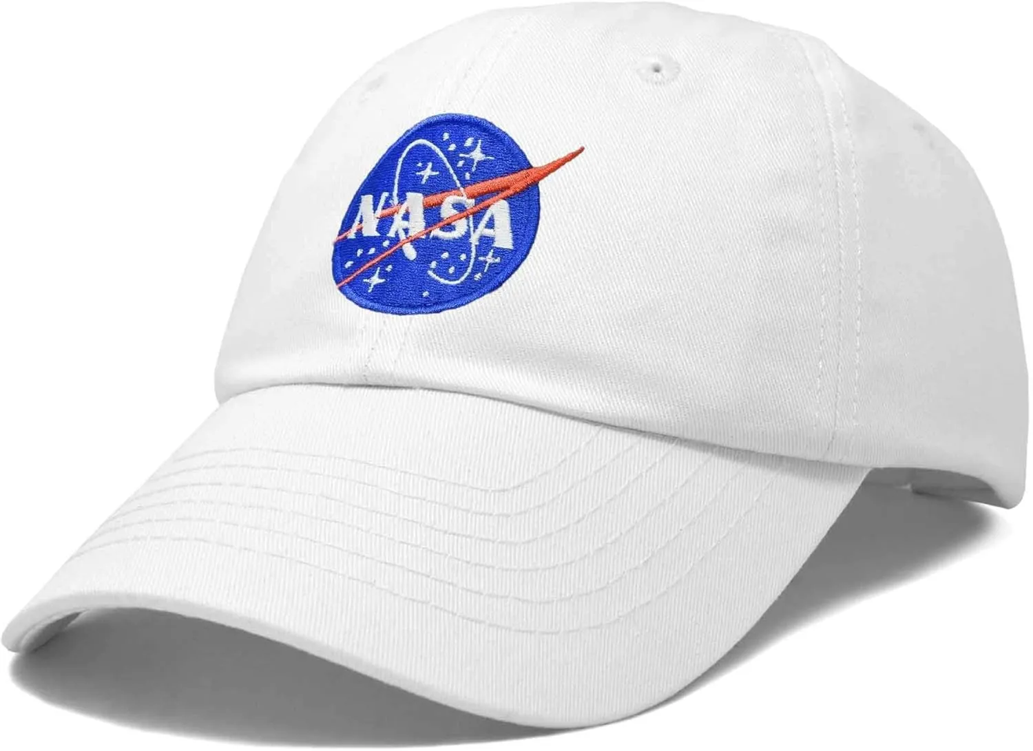 DALIX NASA Meatball Insignia Worm Logo Kids Hat Baseball Cap Girls Boys