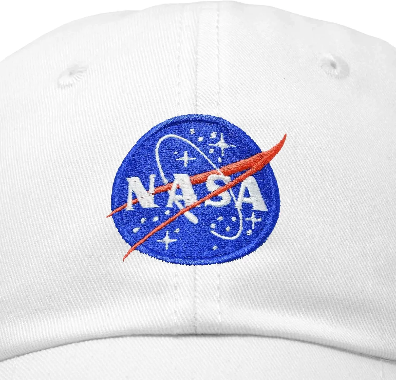 DALIX NASA Meatball Insignia Worm Logo Kids Hat Baseball Cap Girls Boys