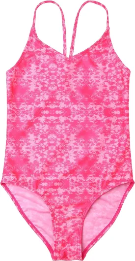LIZENS Girls One Piece Swimsuit Beach Bathing Suit Swimwear for Kids Children Swimming Suit