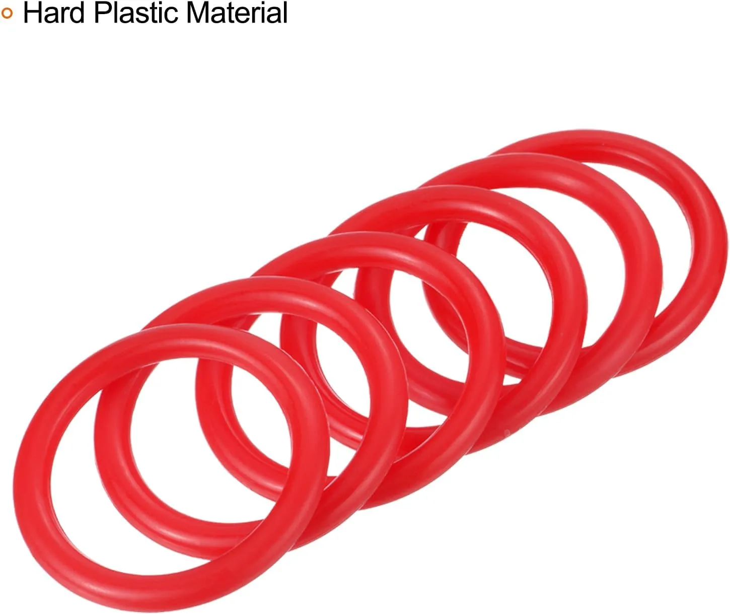 PATIKIL Carnival Ring-Toss Rings Set Plastic Hoops for Outdoor Party Favor Game Booth