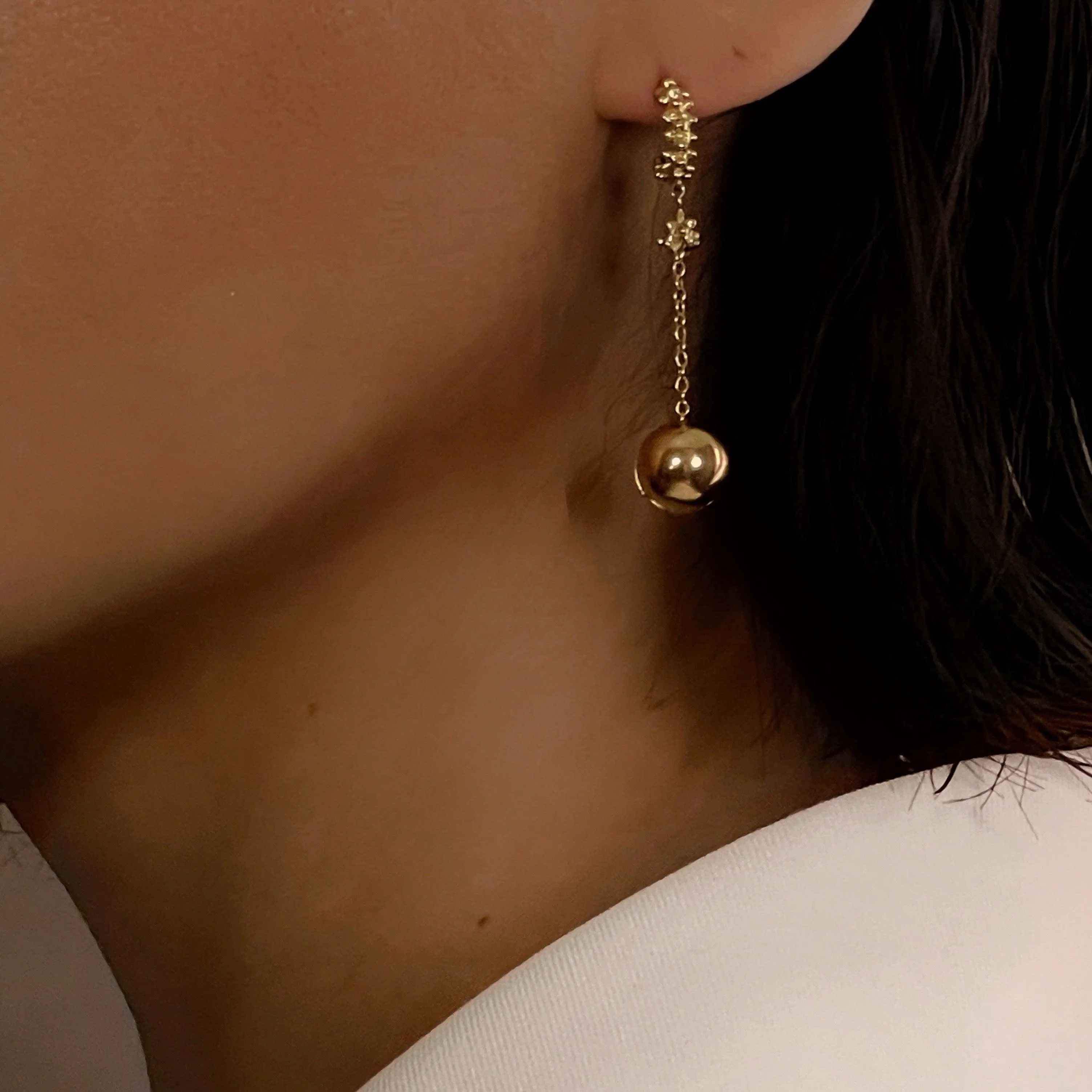 Petite Cucumber Earrings