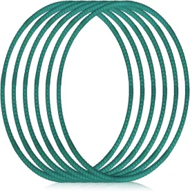 Shappy 6 Pcs Exercise Hoop Detachable Adjustable Plastic Toy Playground Toys Colored Hoop Circles for Teens Games Gymnastics Dog Agility Equipment Party Decor