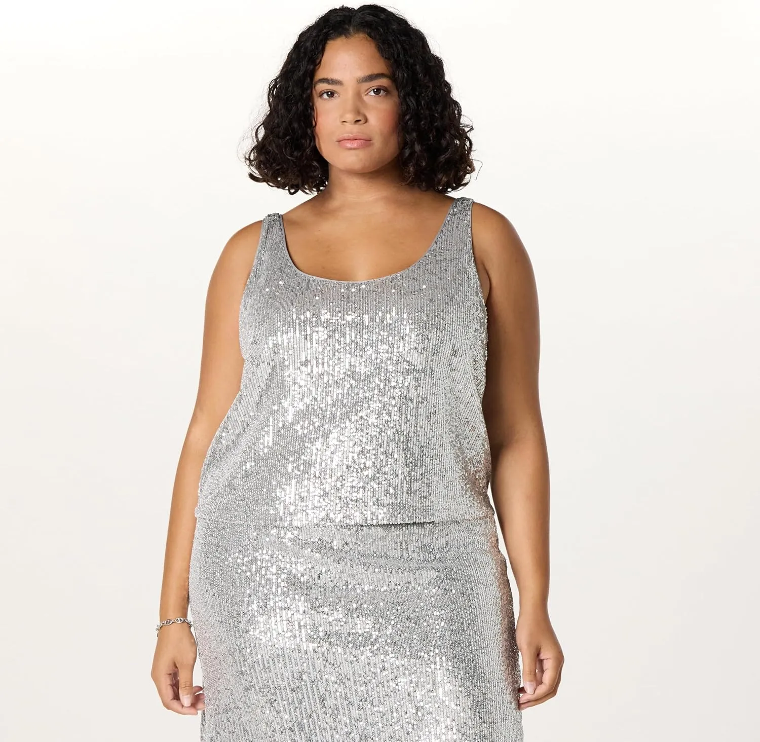 The Drop Women's Risa Sequin Cami