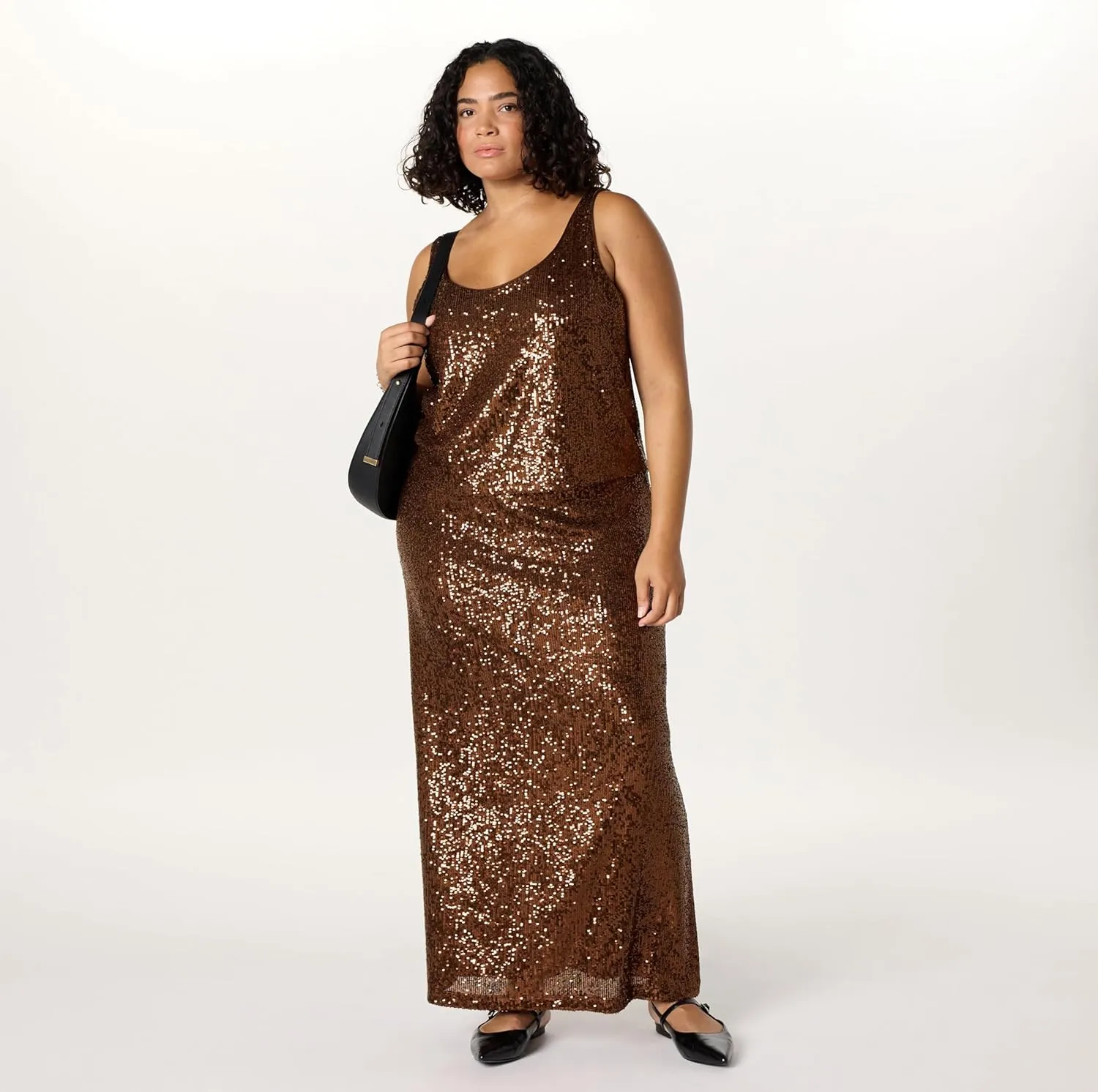 The Drop Women's Risa Sequin Cami