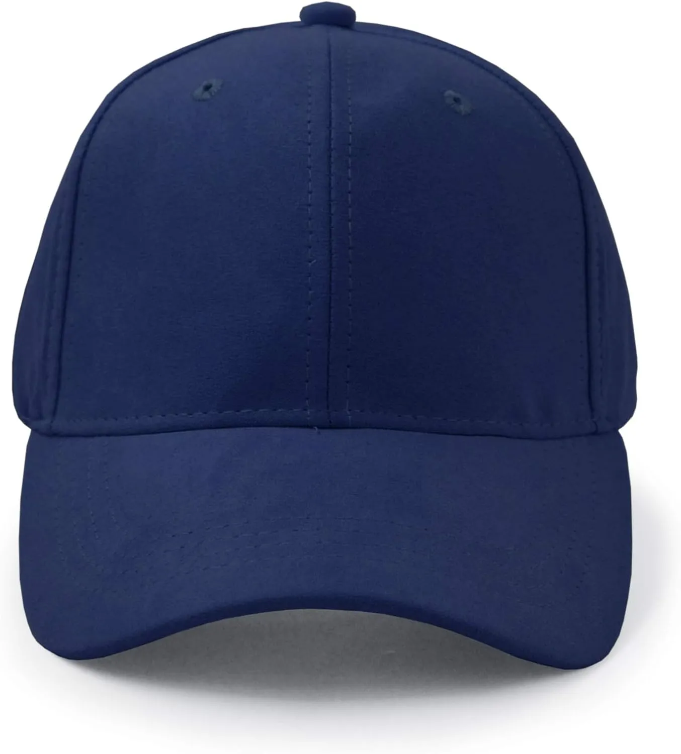 UltraKey Suede Baseball Cap, Unisex Faux Suede Leather Classic Adjustable Plain Hat Baseball Cap