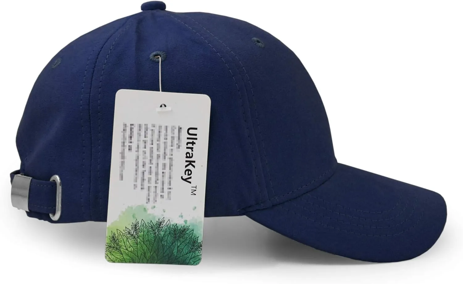 UltraKey Suede Baseball Cap, Unisex Faux Suede Leather Classic Adjustable Plain Hat Baseball Cap