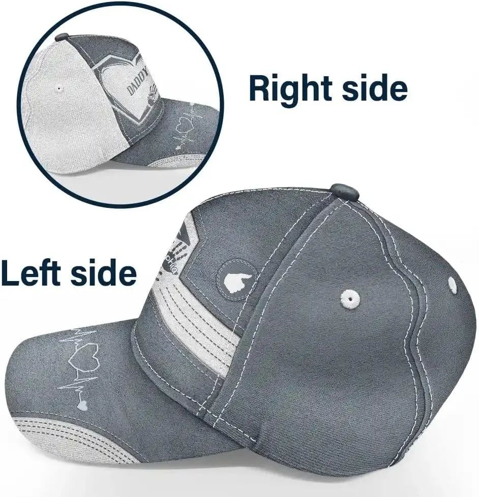 WANDER PRINTS Custom for Grandpa Dad - Personalized Classic Cap