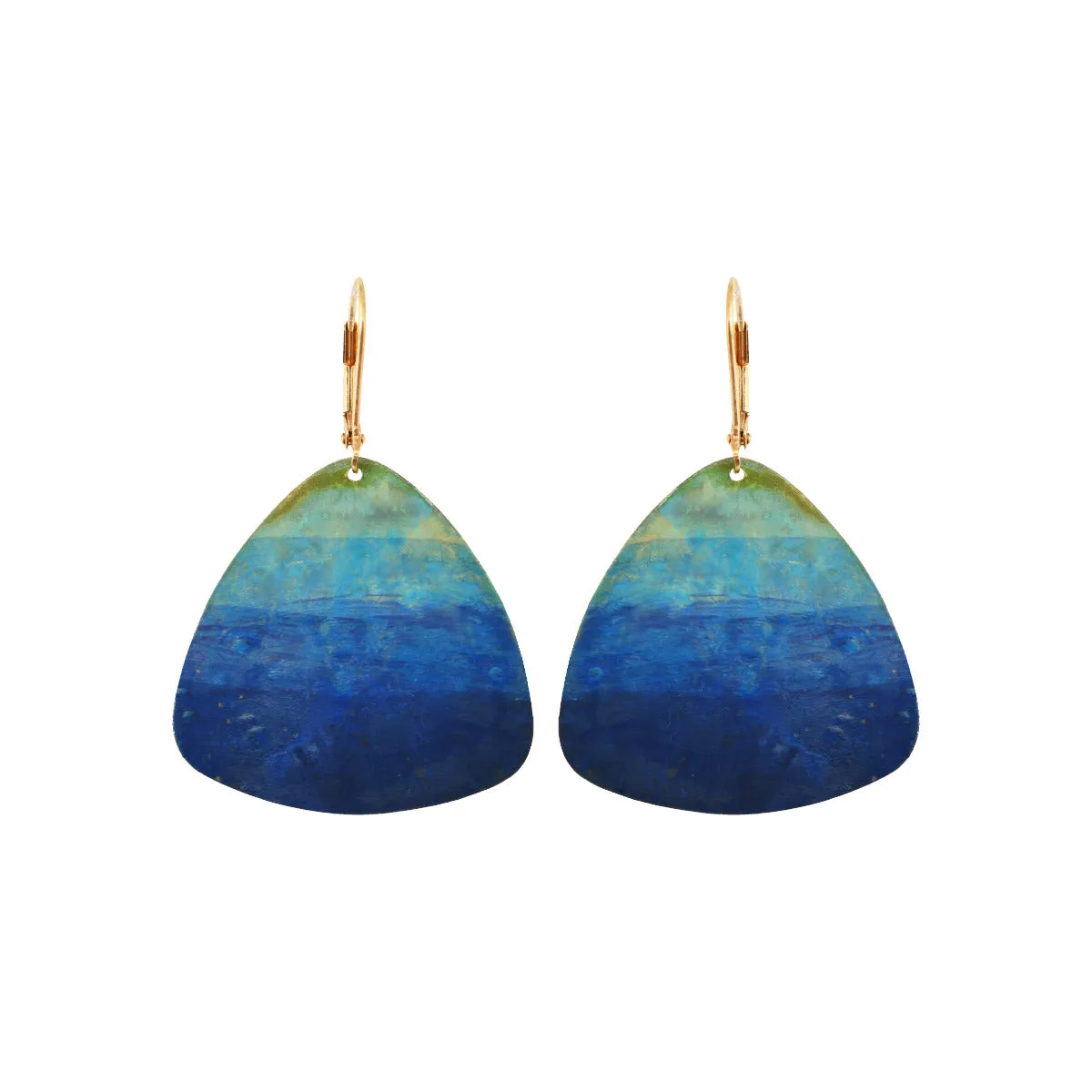 Watercolour Moray Earrings