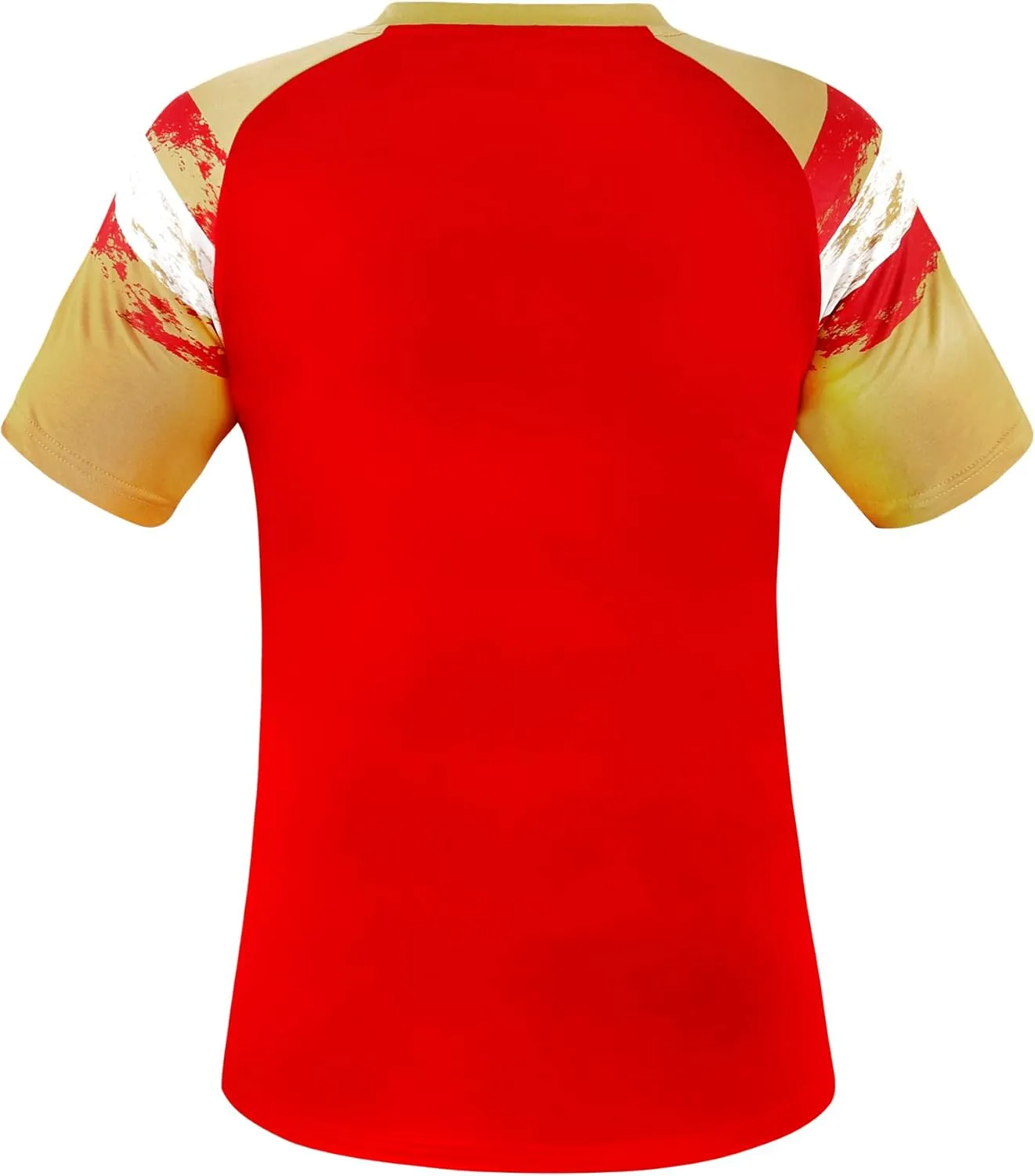 Womens Football Fans V Neck City Raglan T-Shirts