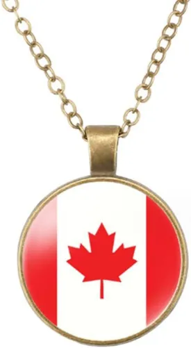 World Most Countries Flag Zinc Alloy Necklace Pendant Necklace for Men Women
